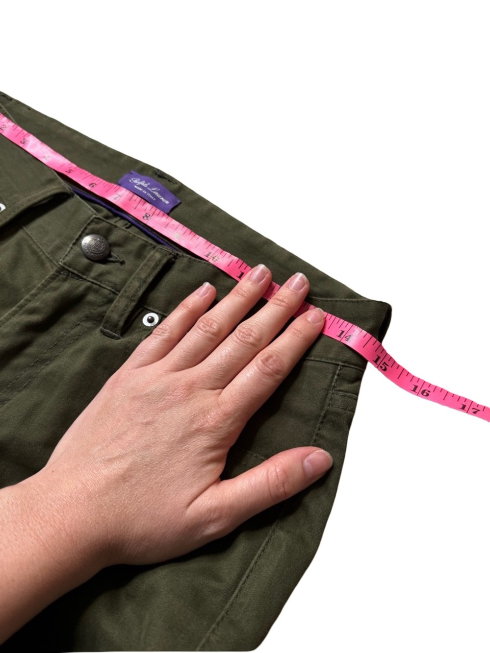 🟣🏇 Ralph‎ Lauren Purple Label Made in Italy Equestrian Chino Pants 🟣🏇 - Picture 8 of 9